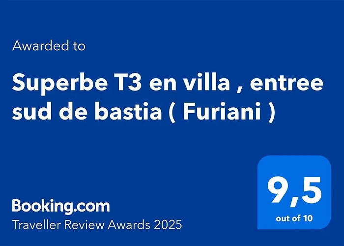 Superbe T3 En , Entree Sud De Bastia Апартаменты *